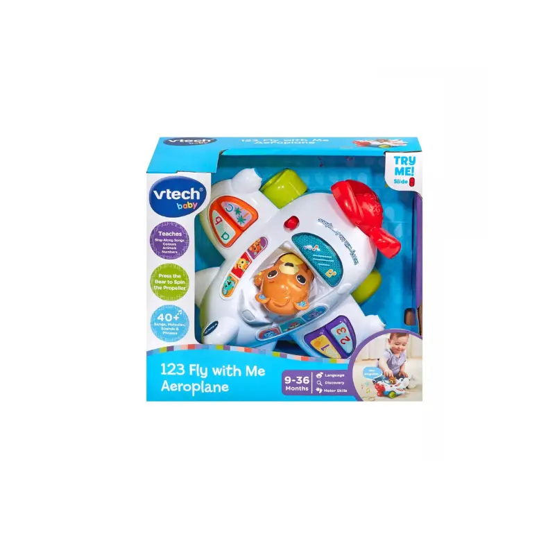 Vtech 123 Fly with me Aeroplane