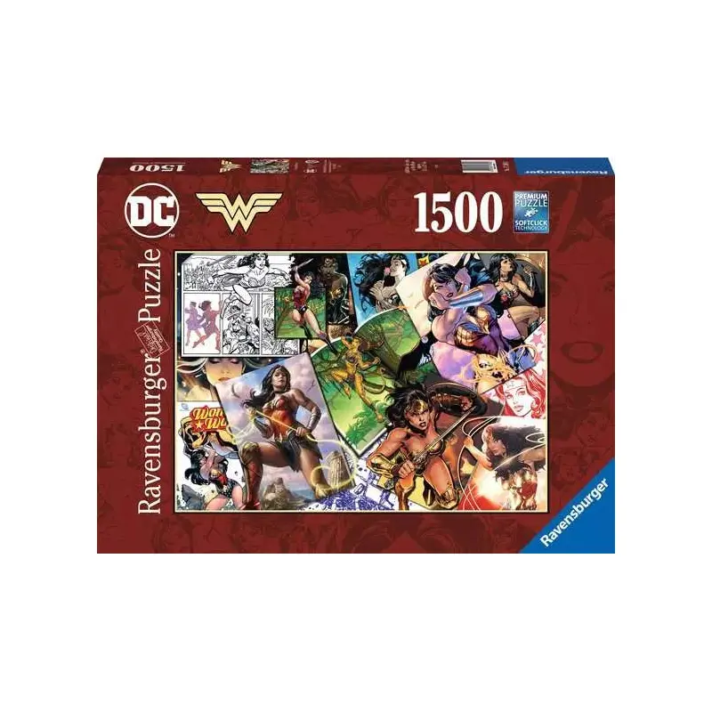 Wonder Woman 1500 Piece Jigsaw