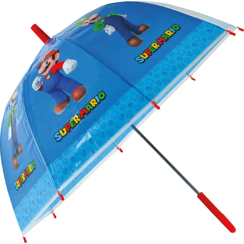 Super Mario Bell 19" Transparent Umbrella