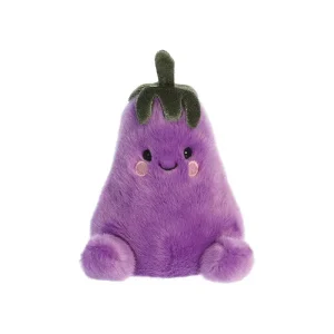 Palm Pals Aubrey Eggplant 12cm Soft Toy