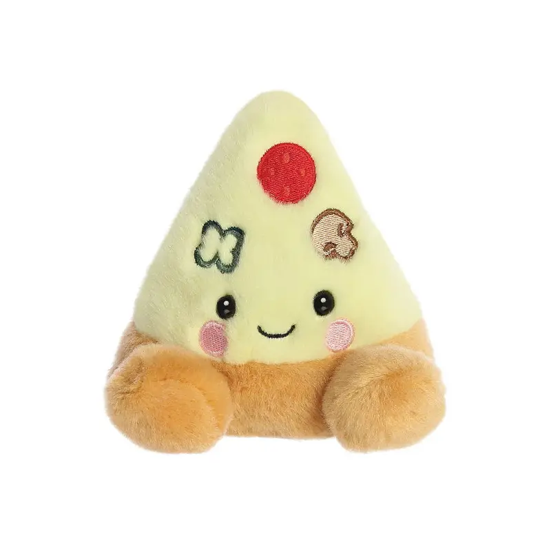 Palm Pals Peppa Pizza Slice 12cm Soft Toy