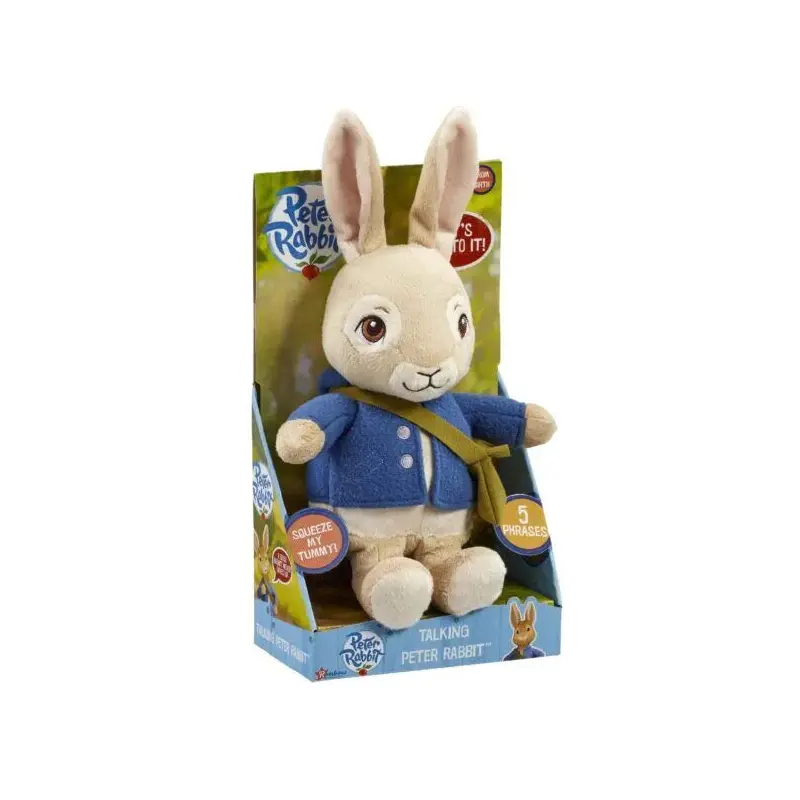 Talking Peter Rabbit Soft Toy