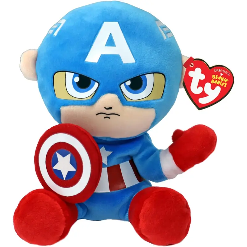 TY Captain America Regular Beanie