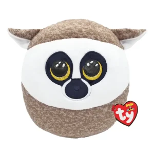 TY Linus Lemur Squishy Beanie 10"