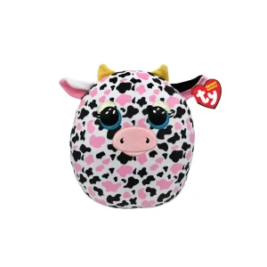 TY Milkshake Cow Squishy Beanie 10"