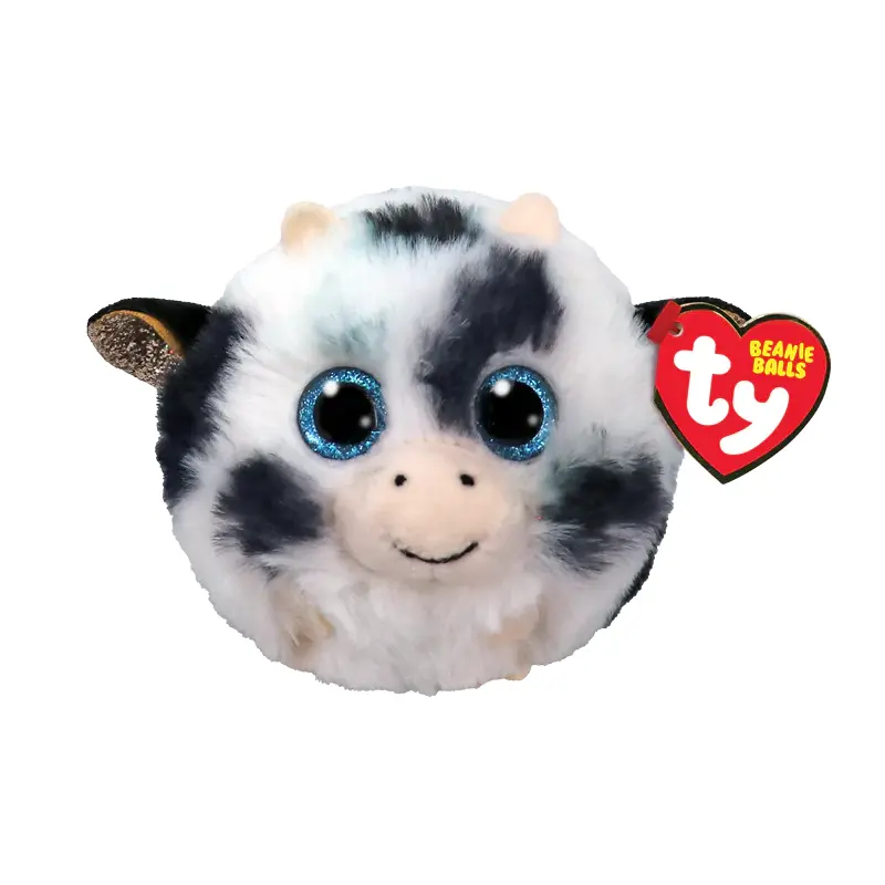TY Moophy Cow Beanie Balls