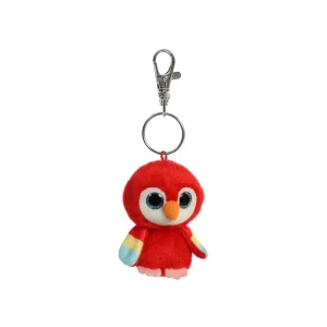 YooHoo Lora Scarlet Macaw Keychain