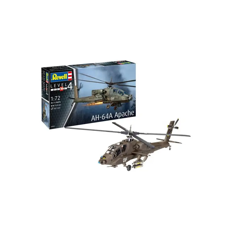 AH-64A Apache 1:72 Scale Kit