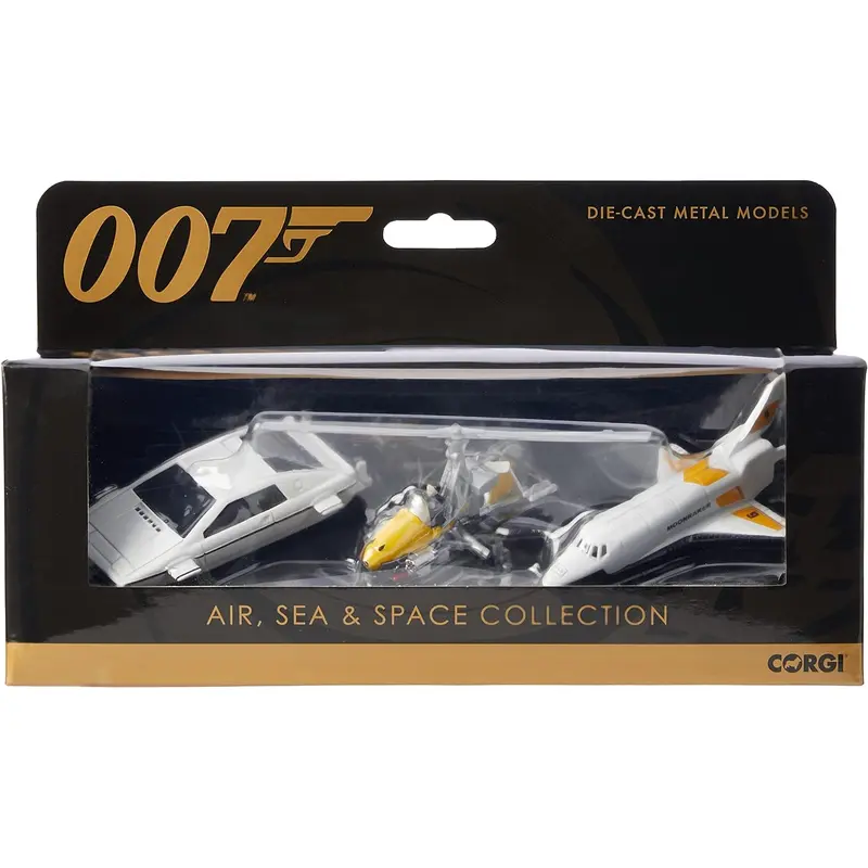 Corgi James Bond Air, Sea & Space Collection Triple Pack (Space Shuttle, Gyrocopter, Lotus Esprit)