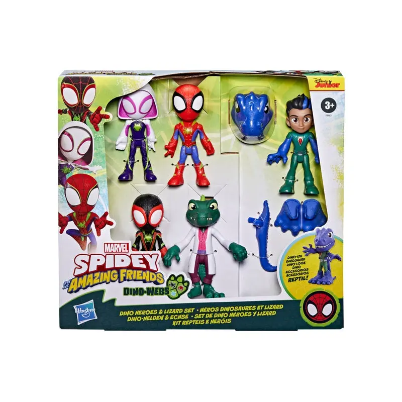 Spidey & his Amazing Friends Dinoweb Character Set