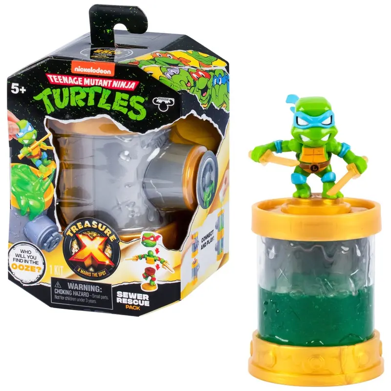 TMNT Treasure X Sewer Rescue Pack