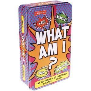 What Am I? game in a Tin