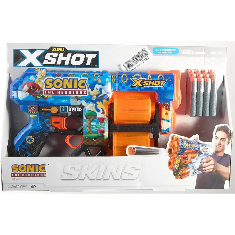 ZURU X-Shot Skins Dread - Sonic The Hedgehog