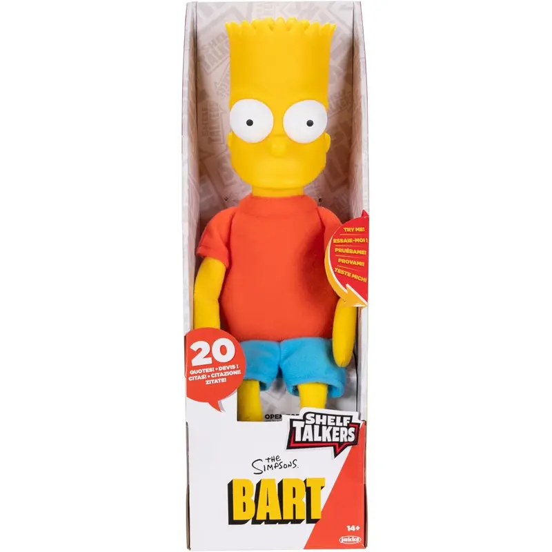 The Simpsons Shelf Talkers - Bart Simpson