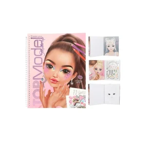 TOPModel Make-Up Colouring Book