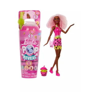 Barbie Pop Reveal Bubble Tea Series Doll Pink