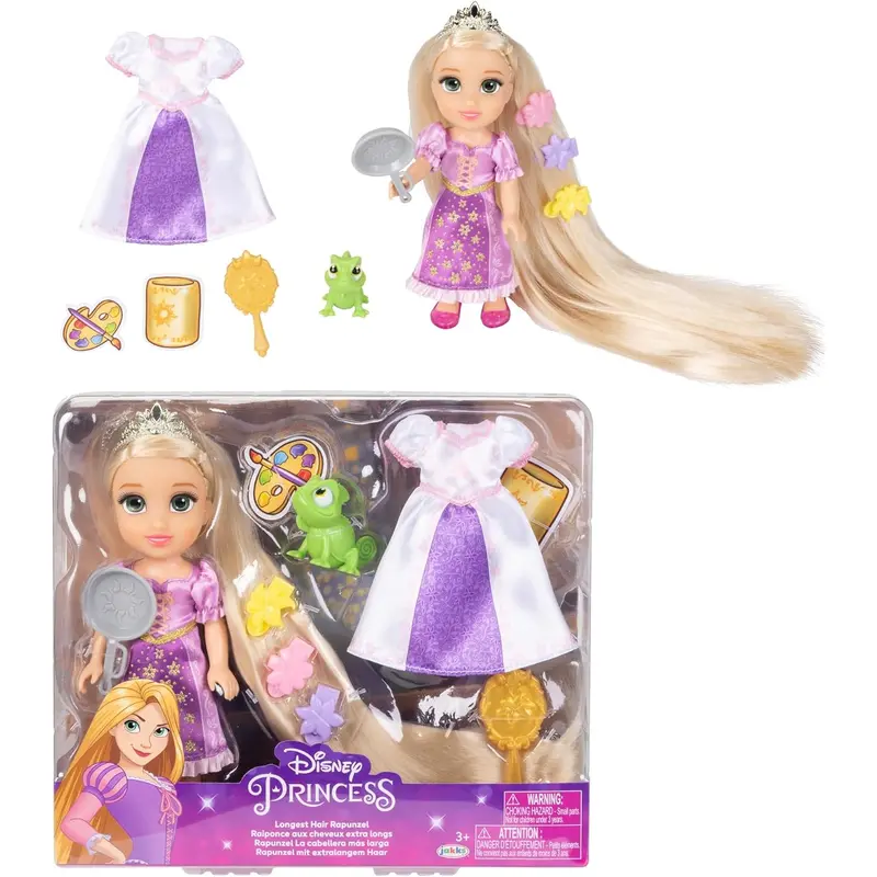 Disney Princess Longest Hair Rapunzel Fashion Doll