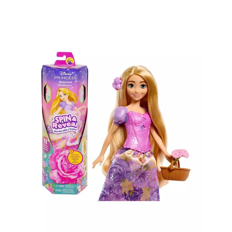 Disney Princess Spin & Reveal Rapunzel Fashion Dol
