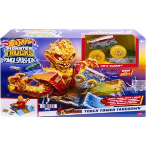 Hot Wheels Monster Trucks Power Smashers 5-Alarm