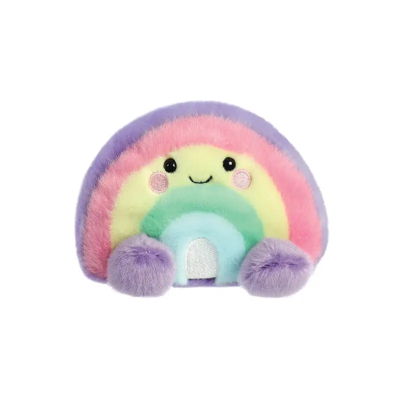 Palm Pals Vivi Rainbow 12cm Soft Toy