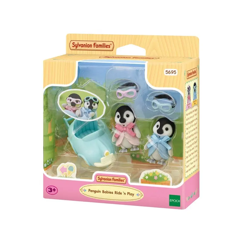 Sylvanian Families Penguin Babies Ride n Play
