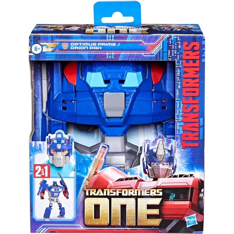Transformers One Movie: Prime Orion Pax 2in1 Mask