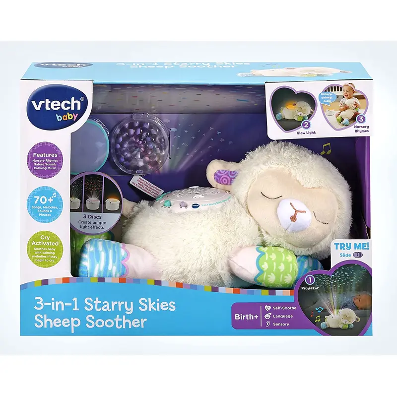 VTech 3-In-1 Starry Skies Sheep Soother