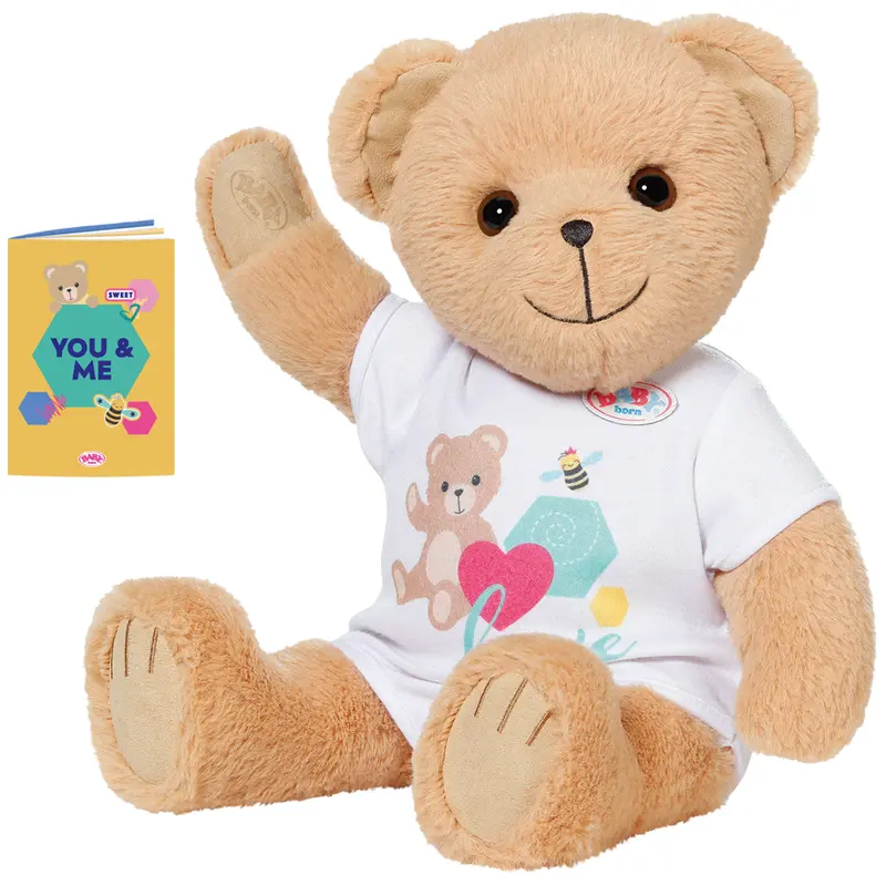 BABY Born Bear In White Shirt