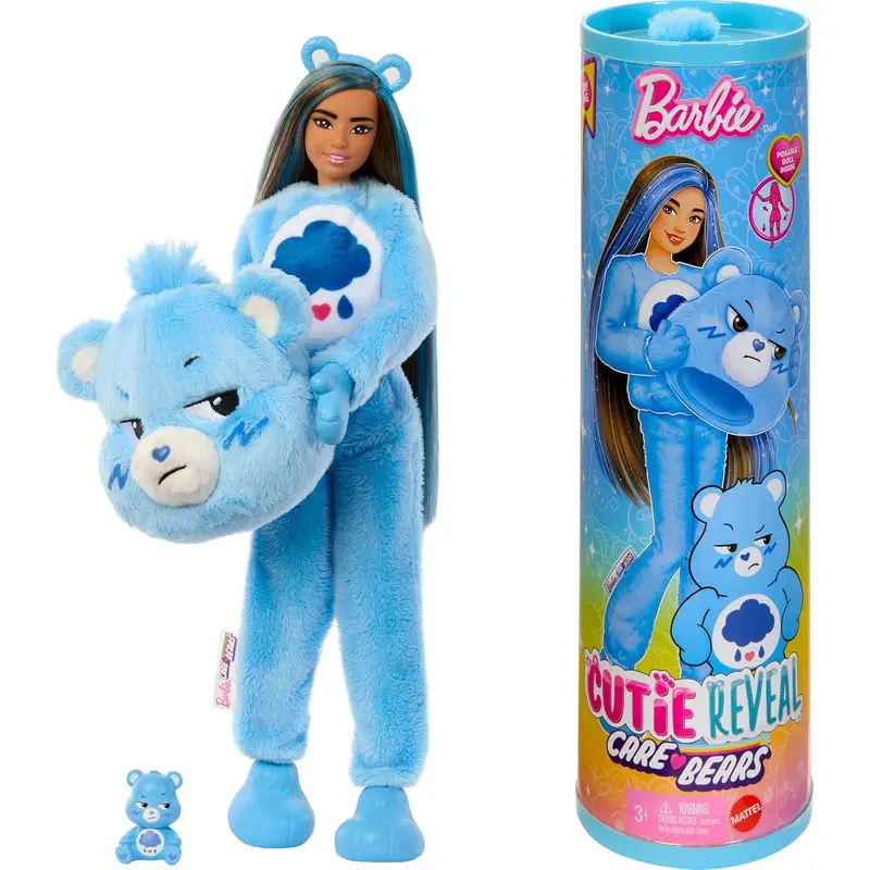 Barbie Cutie Reveal Care Bears Grumpy Bear