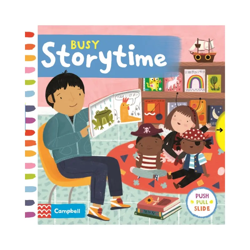 Campbell: Busy Storytime (Push Pull Slide Book)
