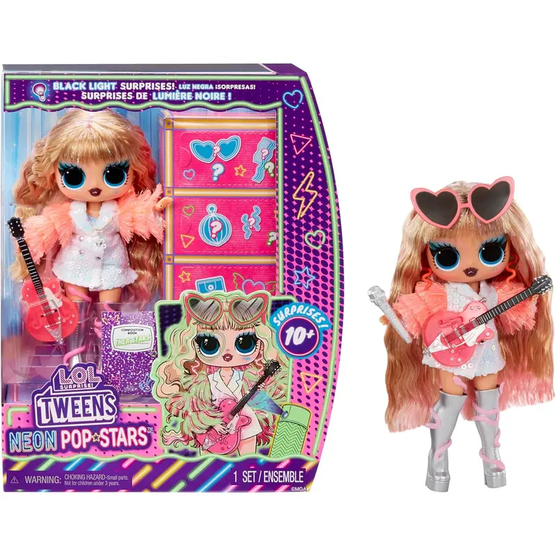 LOL Surprise Neon Pop Stars Thea Stars Doll