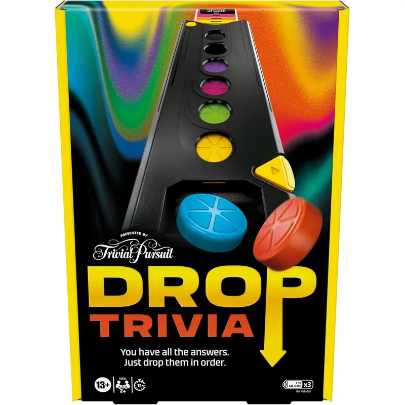 Trivial Pursuit Drop Trivia Game