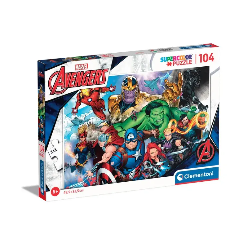 Clementoni Avengers 104 Piece Jigsaw