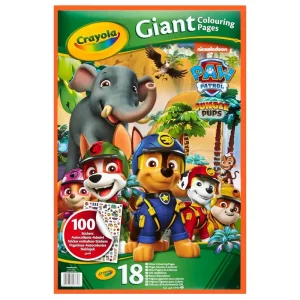 Crayola Paw Patrol Giant Colouring Pages