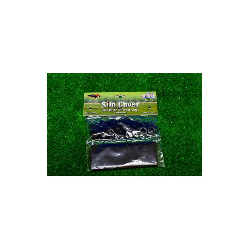 Silo Cover with 50 Tyres