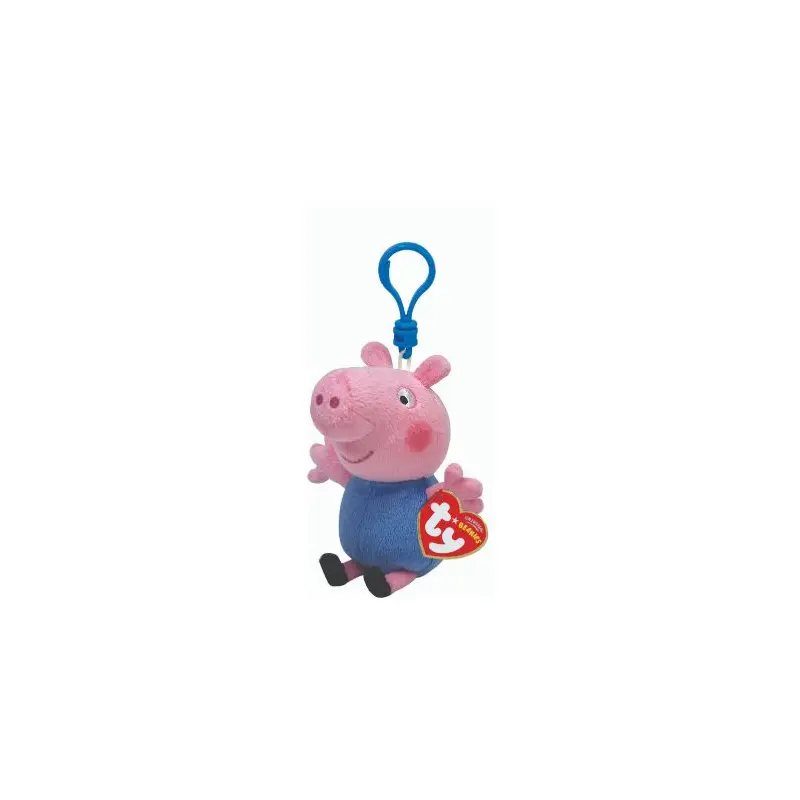Ty George Pig Keychain