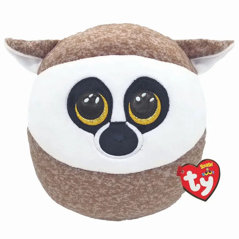 TY Linus Lemur 14" Squishy Beanie