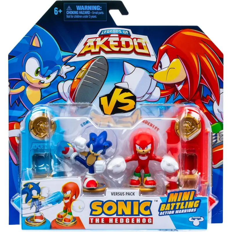 Akedo Sonic Versus Knuckles Pack