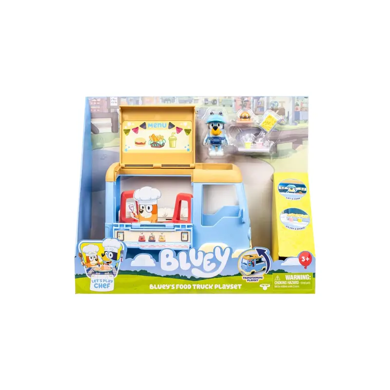 Bluey Lets Play Chef Playset - Food Truck