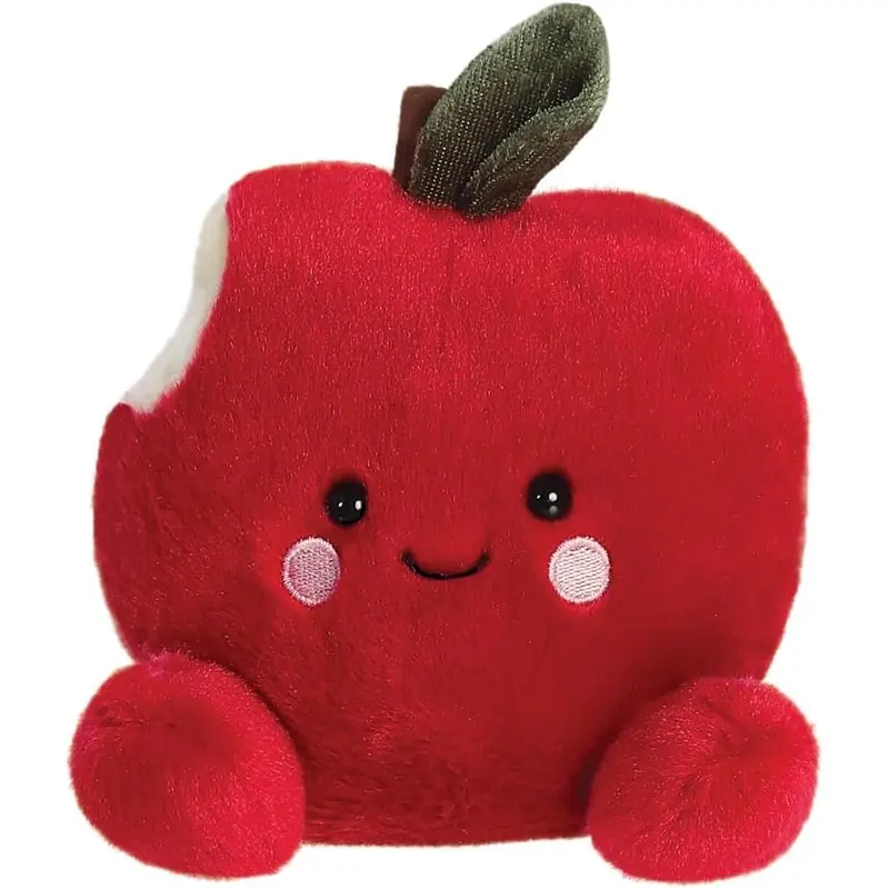 Palm Pals Crisp Red Apple 12cm Soft Toy