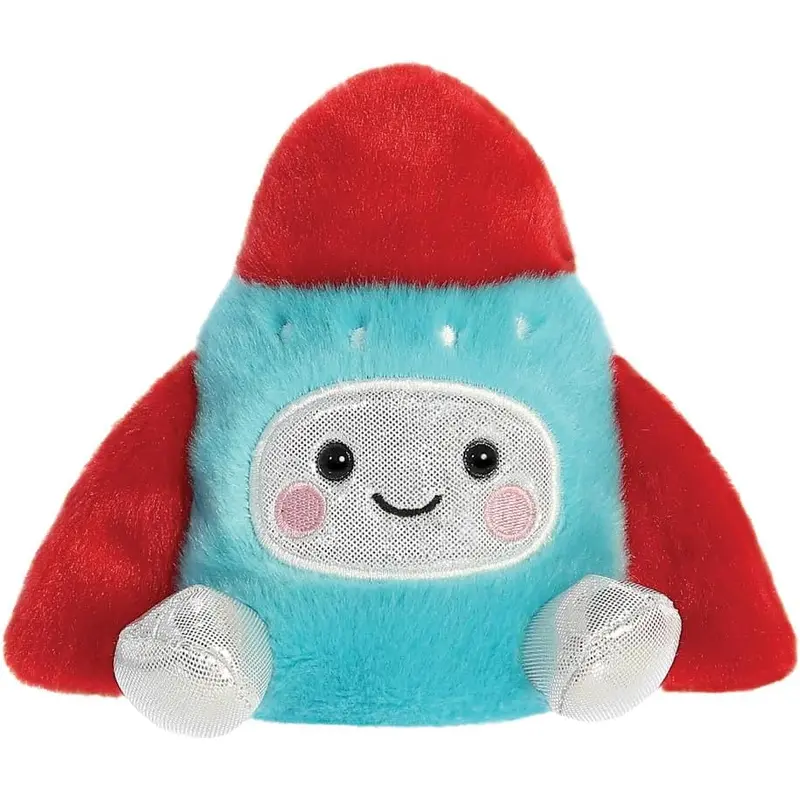 Palm Pals Mars Rocket Ship 12cm Soft Toy