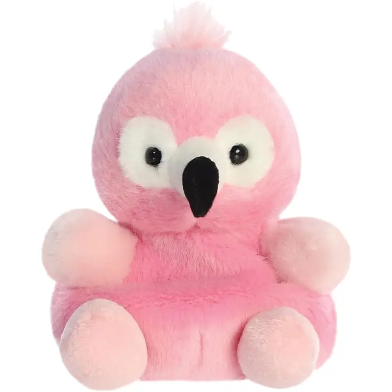 Palm Pals Pinky Flamingo 12cm Soft Toy