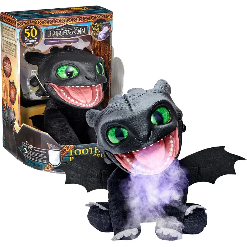Toothless Puppetronic Dragon