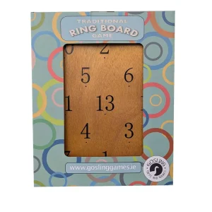 Traditional Wooden Ring Board Game