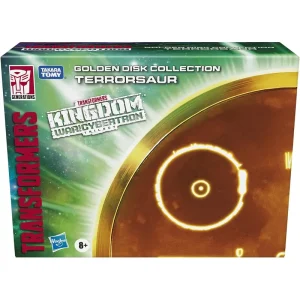 Transformers Kingdom of Cybertron Trilogy Terrorsaur Golden Disk Collection