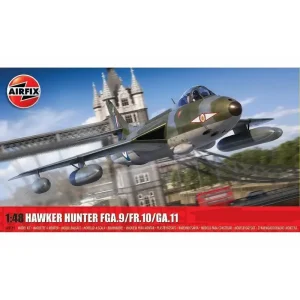 Airfix Hawker Hunter Fga9 FR10 Scale Kit