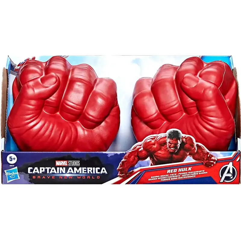 Captain America Red Hulk Fists
