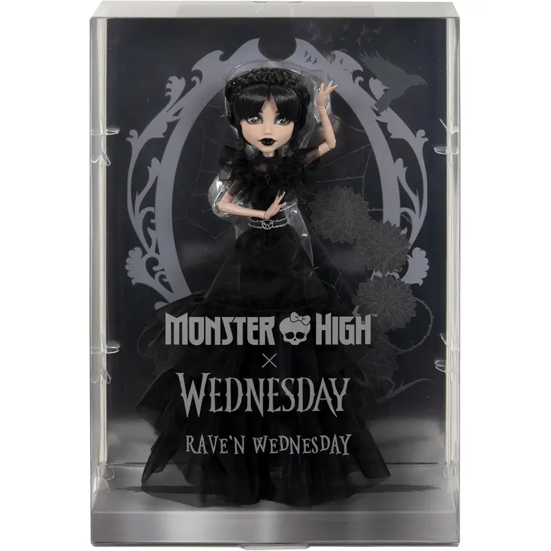 Monster High Rave N Wednesday Addams Doll