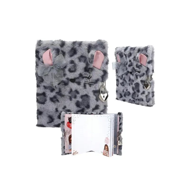 TOPModel Cosy Cat Diary with Lock