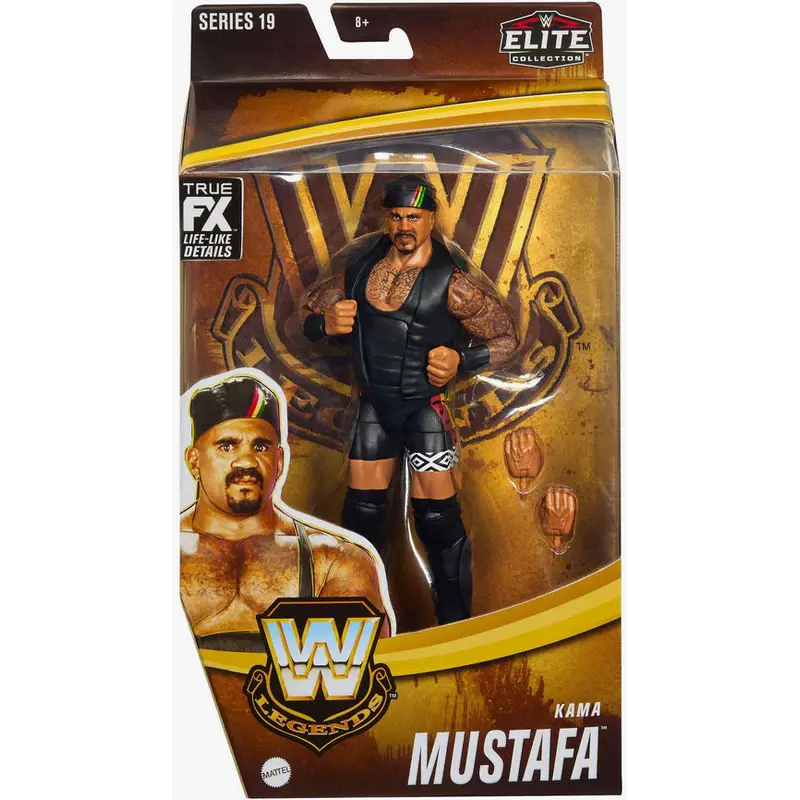 WWE Elite Legends Series 19 Kama Mustafa
